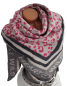 Preview: Damen Schal Winter Zipfel Tuch kuschelweich made in Italy pink grau 1